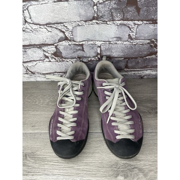 Scarpa Shoes Mojito Vibram Purple Low Top Trail Hiking Suede Women 7.5M US/39EU - Picture 14 of 16